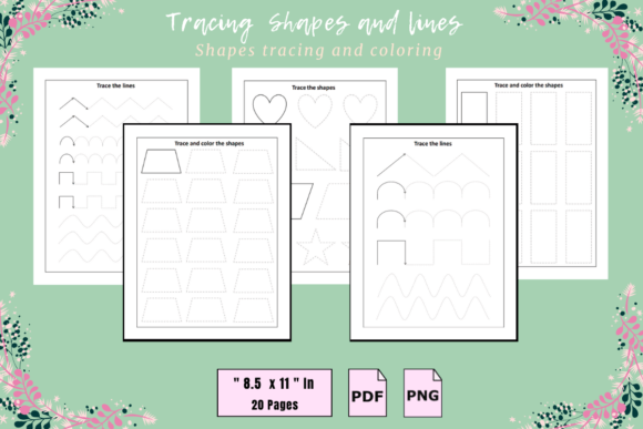 Download Tracing Lines and Shapes - Lines Collection