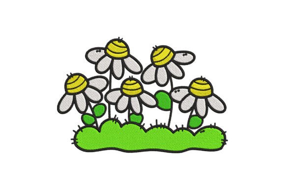 Download Cute Garden Embroidery Design - Embroidery design Collection