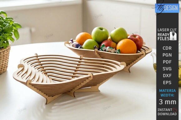 Download Wooden Layered Contour Bowl Laser Cut - Contour Collection