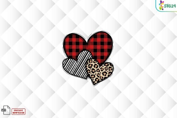 Download Buffalo Strip Leopard Hearts Cluster Png - Trip Collection