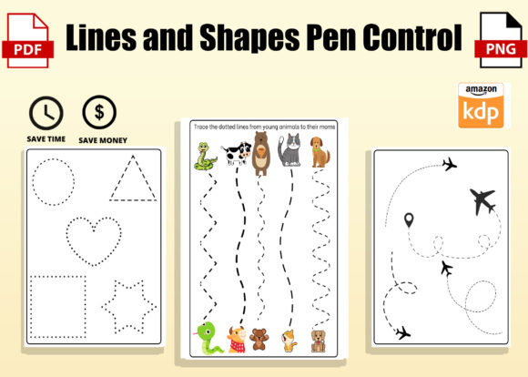 Download Lines and Shapes Pen Control - Lines Collection