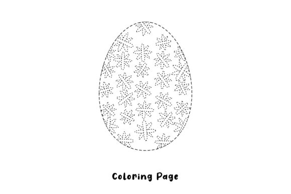 Download Easter Egg Foliages Coloring Page Art - Coloring Collection