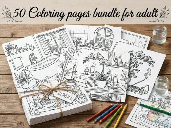 Download 50 Relaxing Spa Coloring Pages for Adult - Coloring Collection