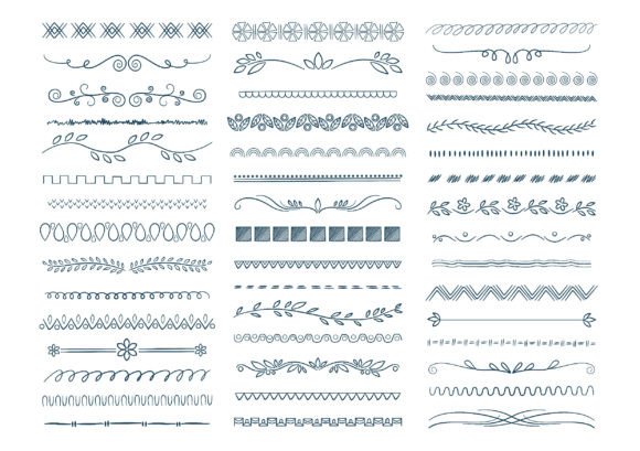 Download Sketch Dividers. Stripped Lines Had - Trip Collection
