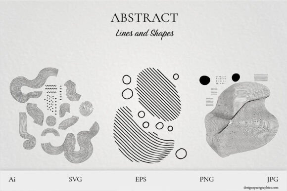 Download Vector Abstract Lines and Shapes - Lines Collection
